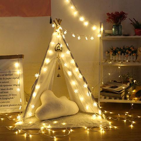 Enchanting Nights: LED Starry Flashing Lights