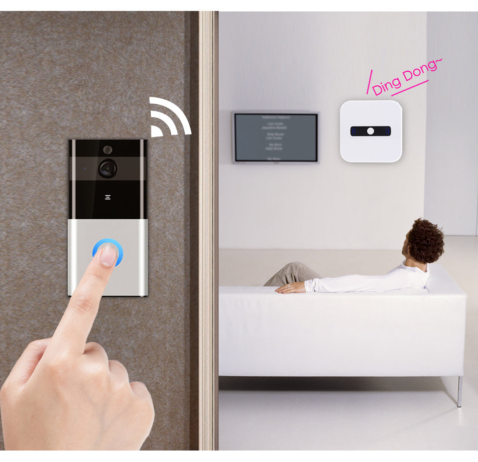 Fantastic Wifi Doorbell with Camera for Safety.