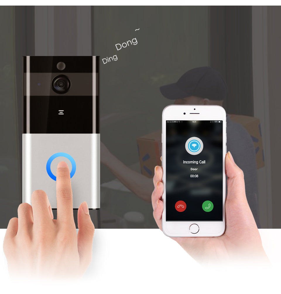 Fantastic Wifi Doorbell with Camera for Safety.