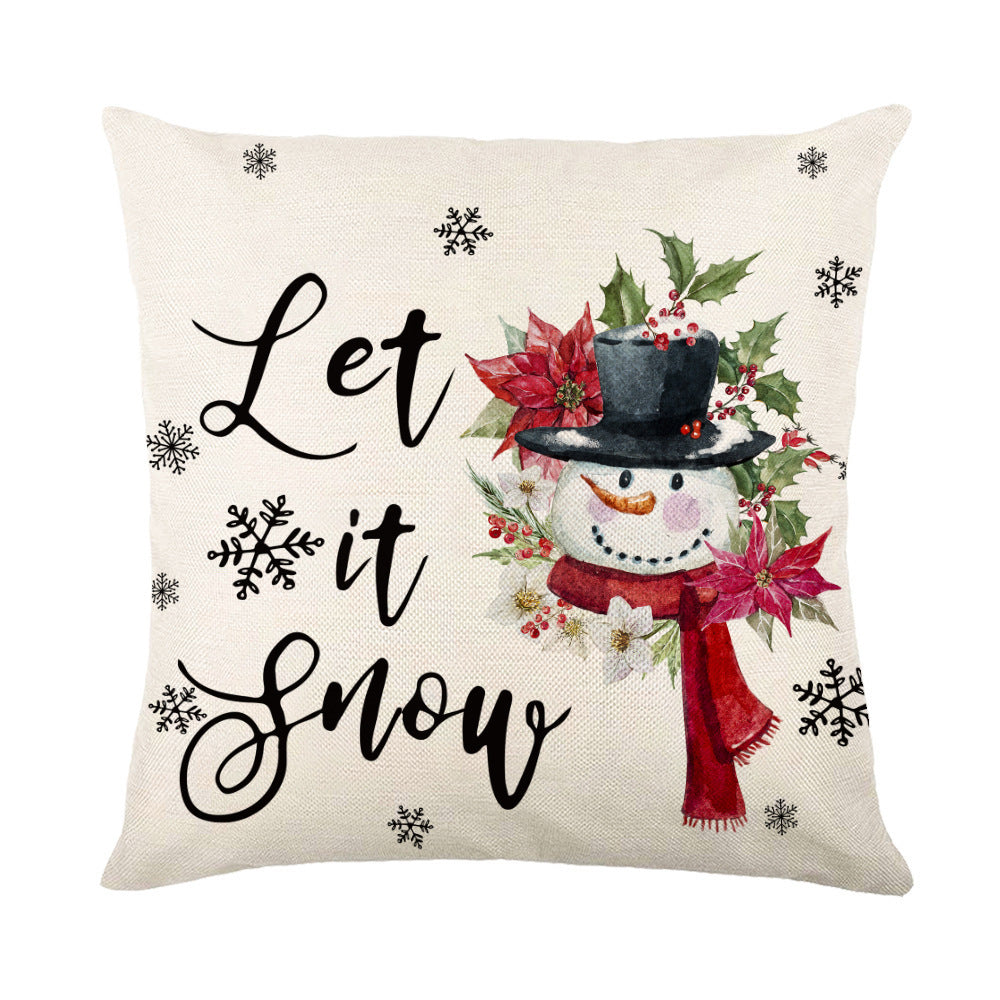 Winter Wonderland: Christmas Snowflake Pillow Covers