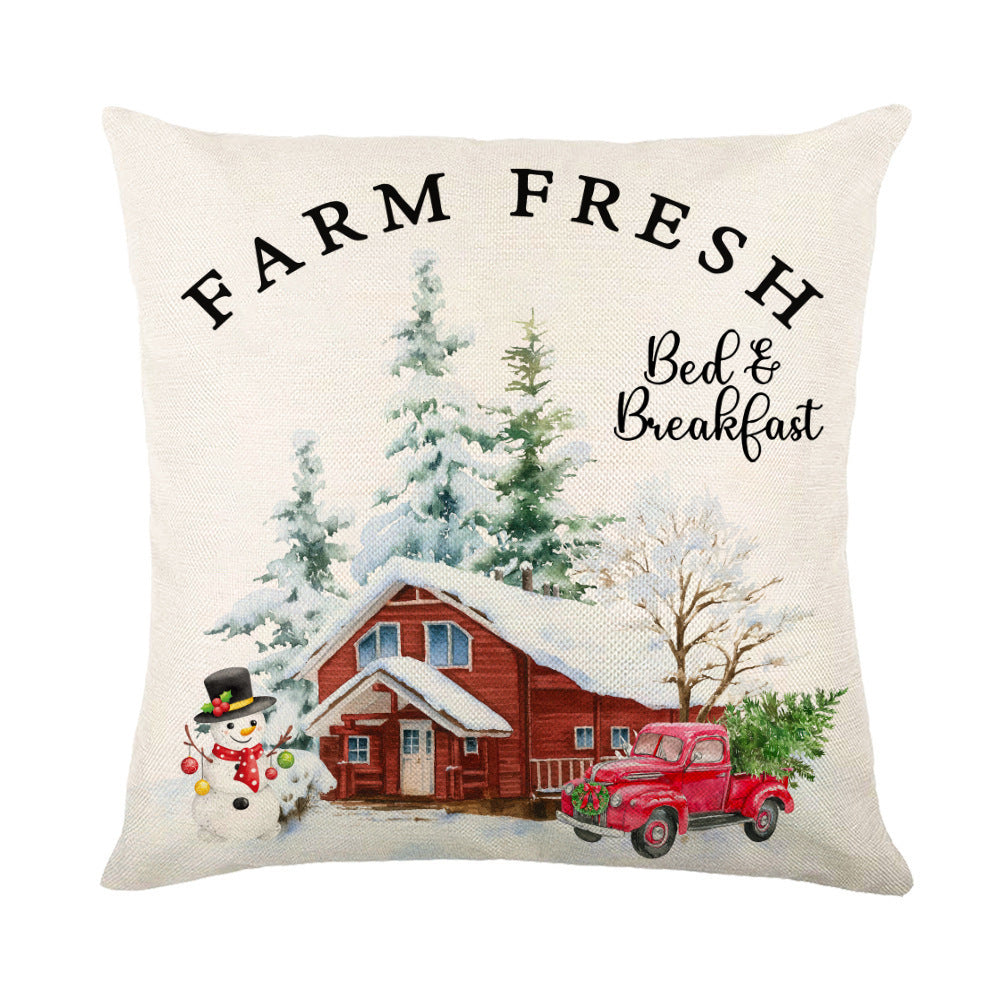 Winter Wonderland: Christmas Snowflake Pillow Covers