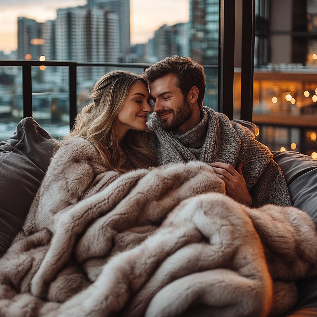 Luxurious Comfort: High-Quality Faux Fur Blanket