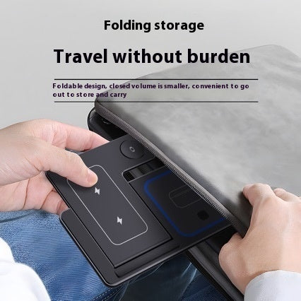 Streamline Charging: 15W 3-in-1 Fast Wireless Charger Stand for iPhone