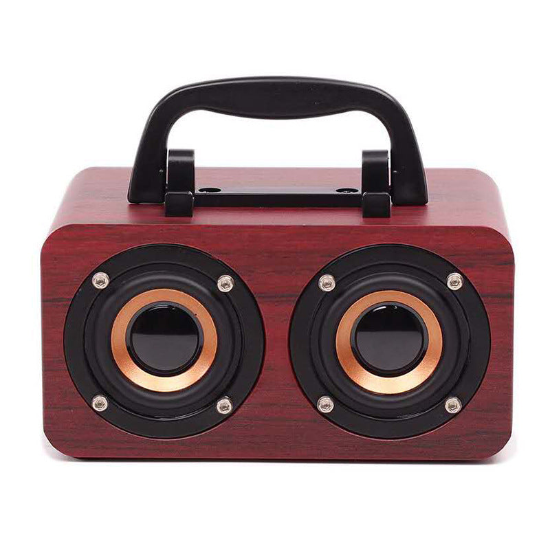 Outdoor Beats: Rugged Wooden Bluetooth Speaker