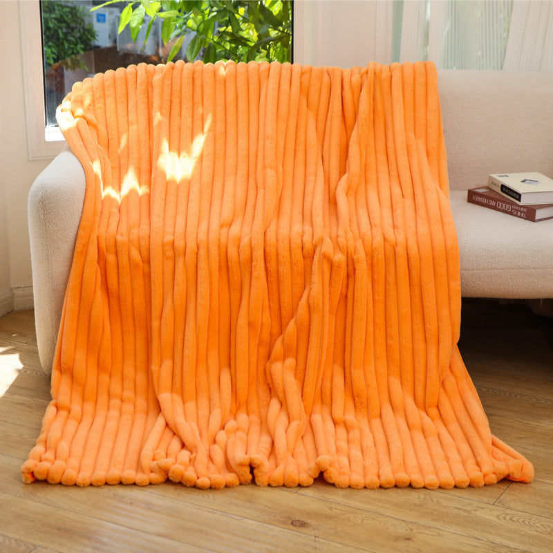 Decadent Warmth: Balcony Blanket Co - Faux Fur Blanket!