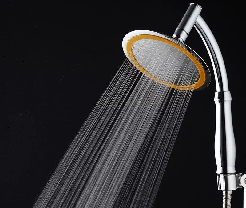 Elevate Your Shower: High-Pressure Head with Multiple Settings