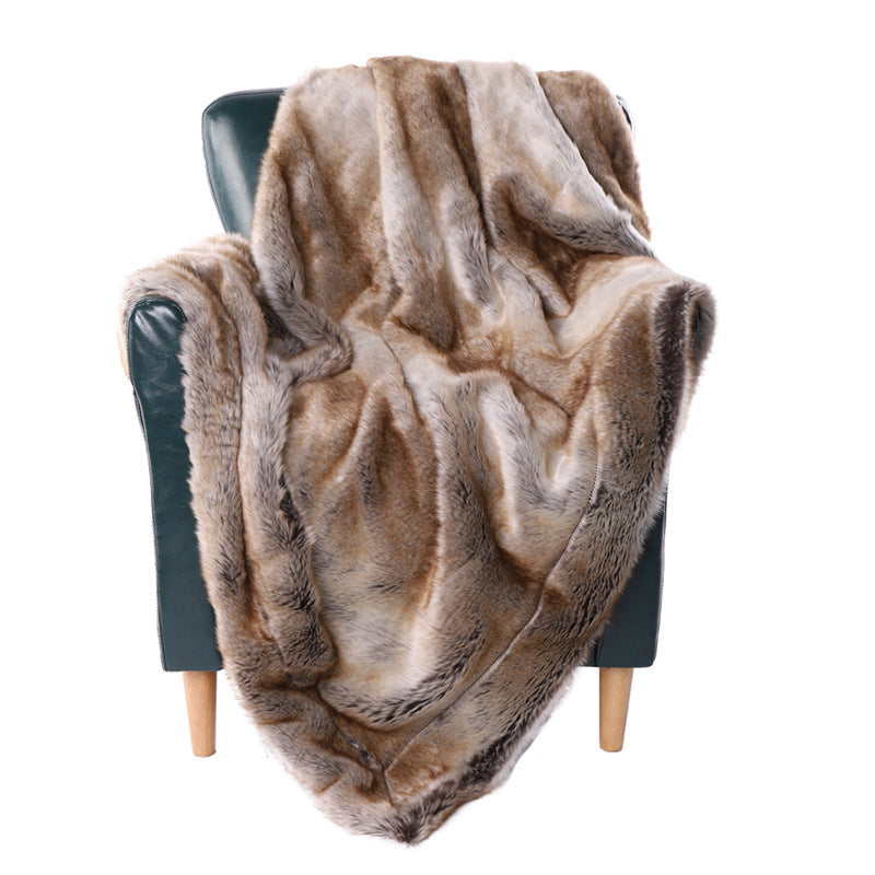 Luxurious Comfort: High-Quality Faux Fur Blanket