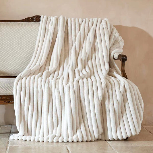 Decadent Warmth: Balcony Blanket Co - Faux Fur Blanket!