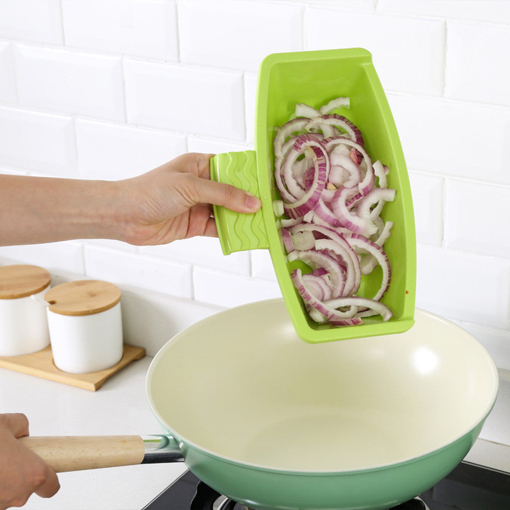 All-in-One Kitchen Essential: Multi-Function Cutting Board & Sink Basket