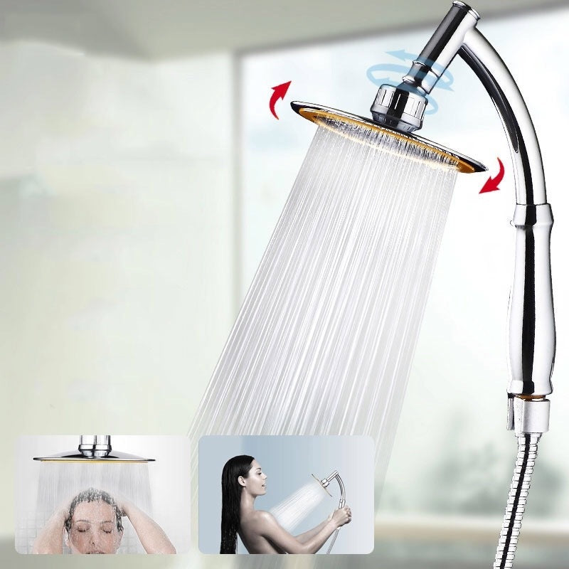 Elevate Your Shower: High-Pressure Head with Multiple Settings