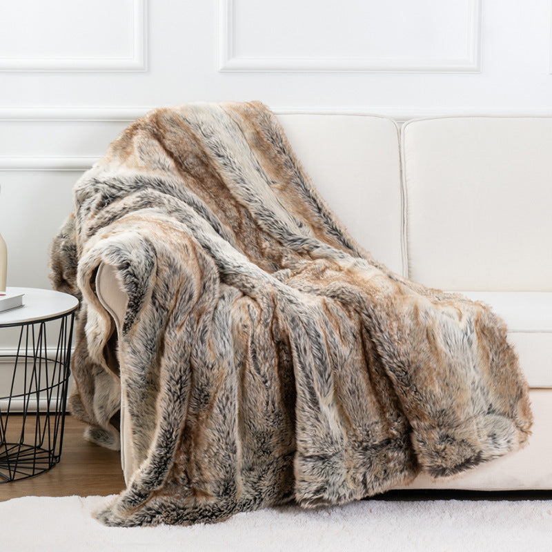 Luxurious Comfort: High-Quality Faux Fur Blanket