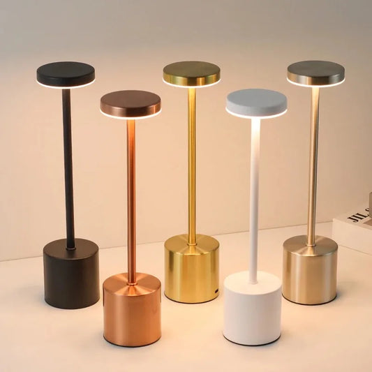 Sleek Touch: LED Table Lamp with Adjustable Colors