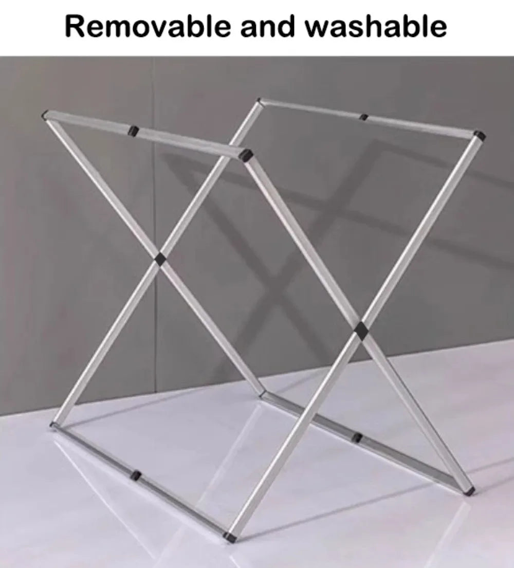 Streamline Laundry Day: Foldable Large Dirty Clothes Hamper