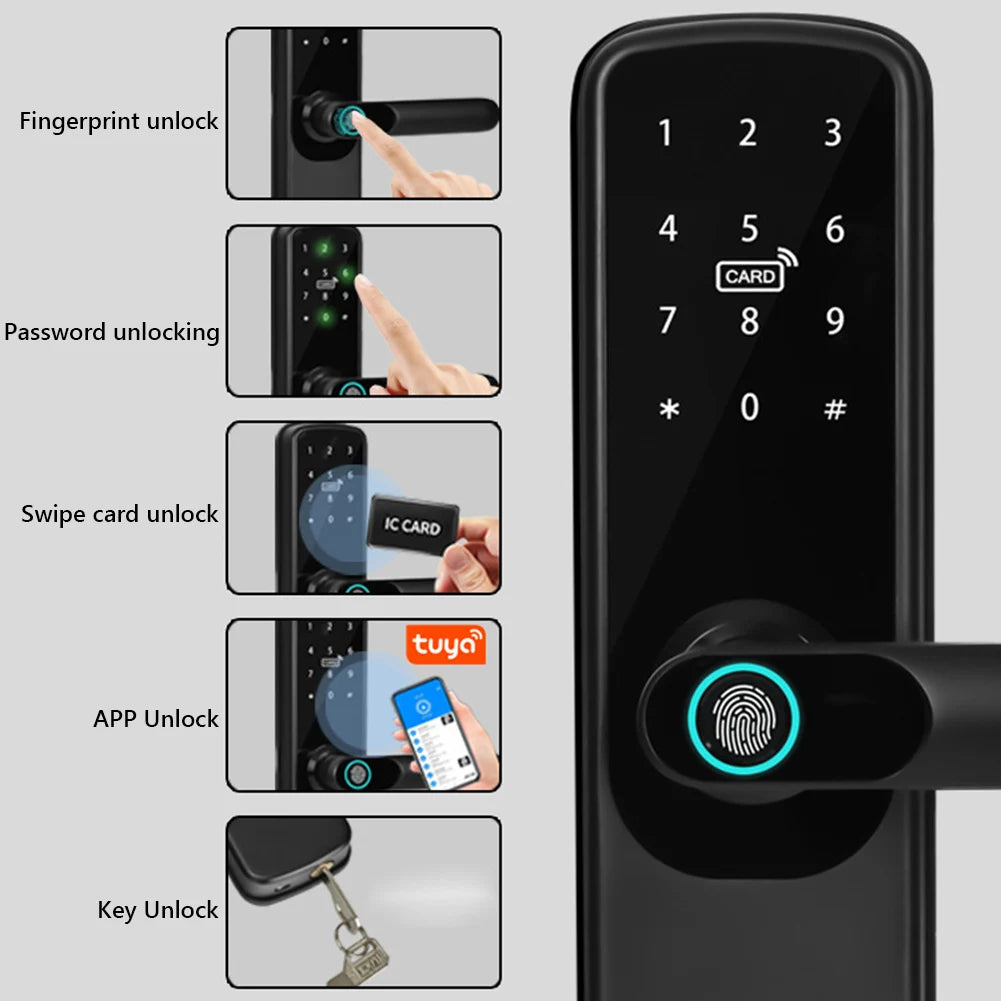 Smart Apartment Security? Get A Fingerprint Door Lock.