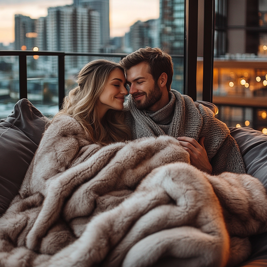 Luxurious Comfort: High-Quality Faux Fur Blanket