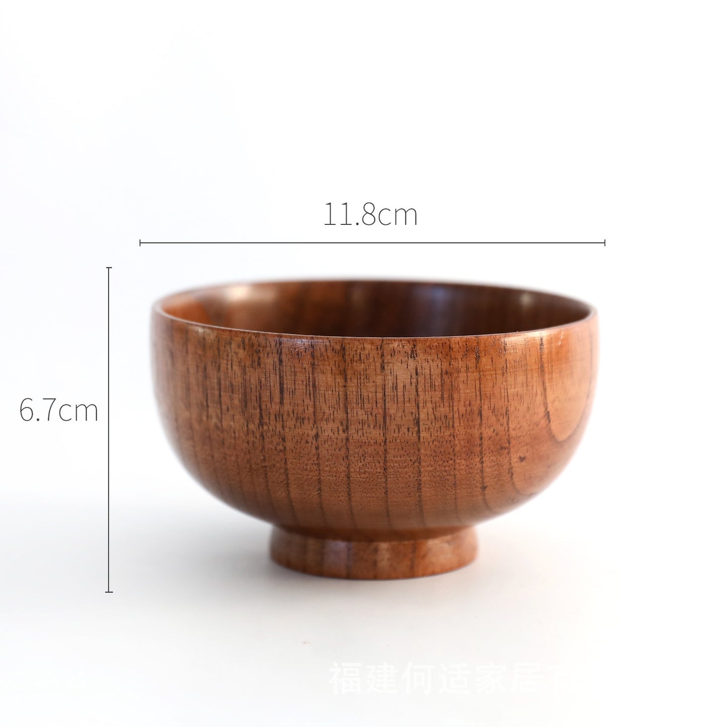 Elegant Simplicity: Japanese Style Wooden Bowl