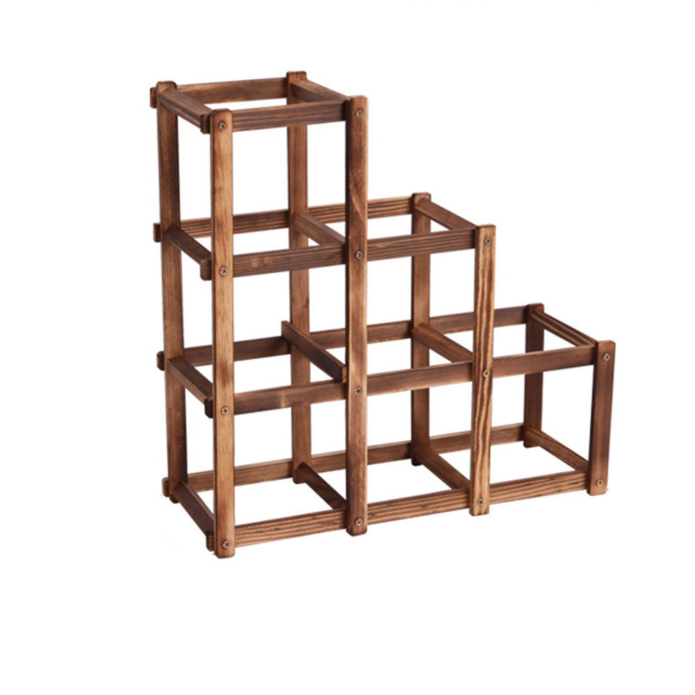 Elegant Simplicity: Folding Solid Wood Wine Rack